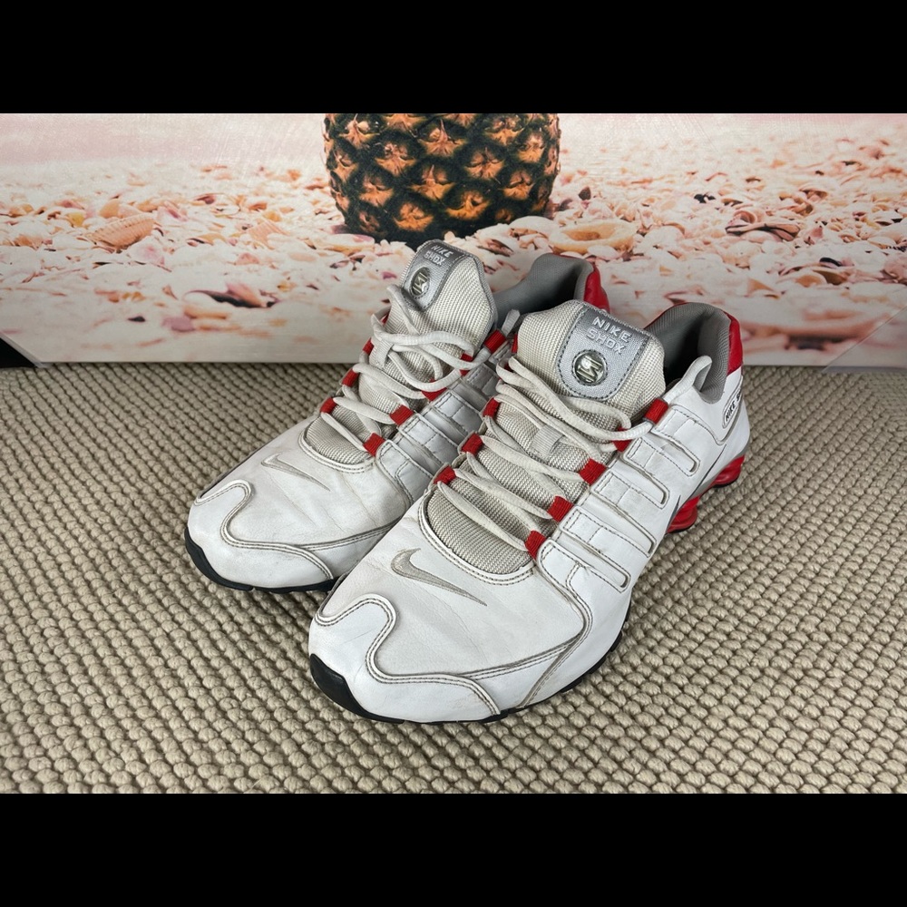 Nike shox nz leather men running shoes